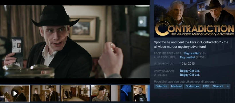 contradiction screenshot from Steam